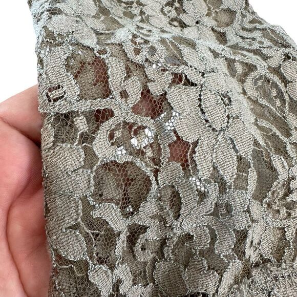 Bailey 44 Treasure Chest Fit and Flare Neutral Cream Lace Mini Dress, 8 - Picture 10 of 10